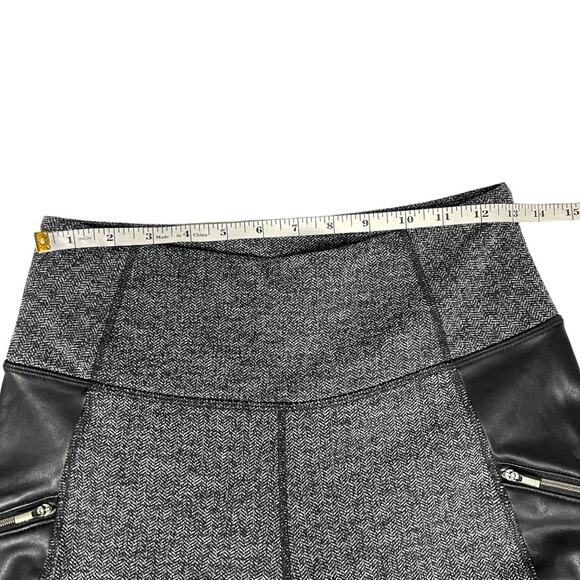 Athleta Leggings Luxe Metro Drifter Grey Herringbone Pull On Womens Small Casual - Picture 5 of 15